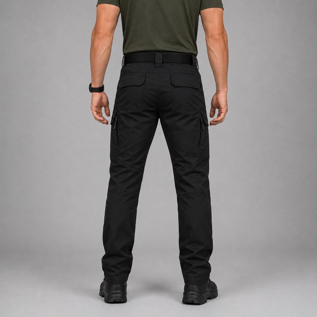 Men's Waterproof Cargo Trousers – Multi Pocket Outdoor Utility
