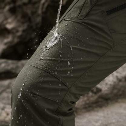 Men's Waterproof Cargo Trousers – Multi Pocket Outdoor Utility