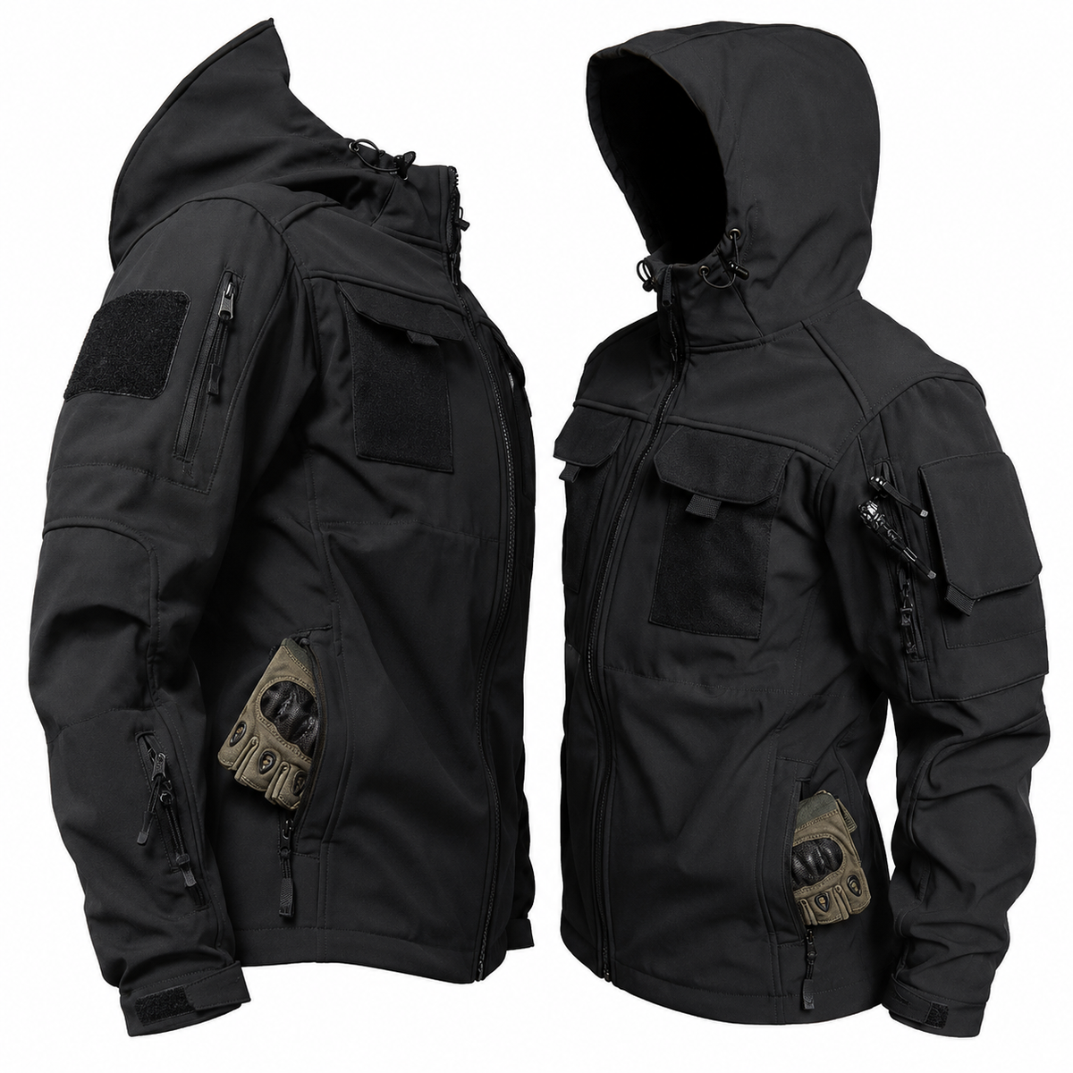 Men's Tactical Softshell Jacket – Waterproof Military Style for Autumn & Winter