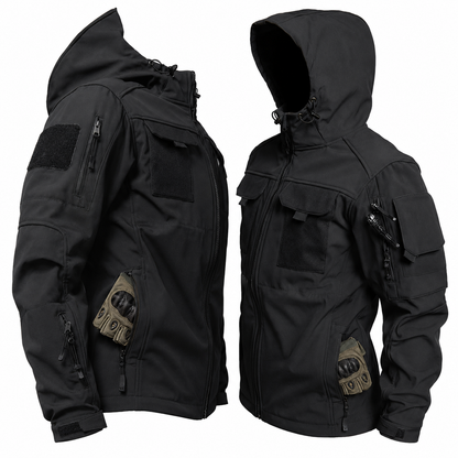 Men's Tactical Softshell Jacket – Waterproof Military Style for Autumn & Winter