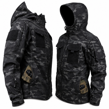 Men's Tactical Softshell Jacket – Waterproof Military Style for Autumn & Winter