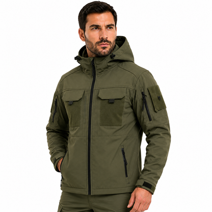 Men's Tactical Softshell Jacket – Waterproof Military Style for Autumn & Winter