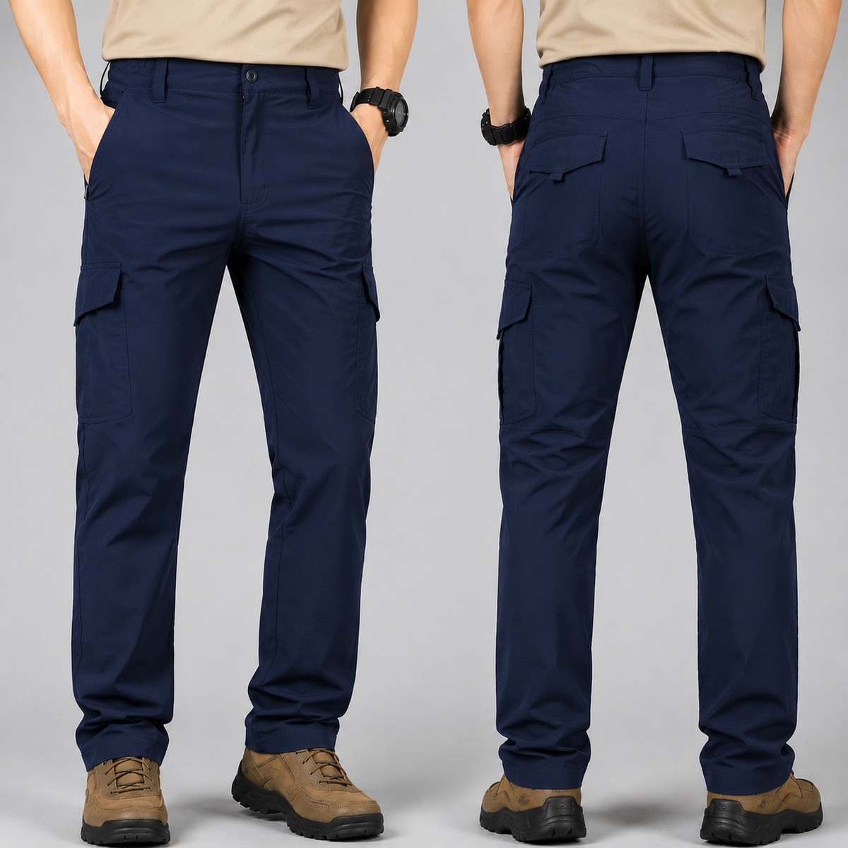 Men's Waterproof Tactical Cargo Pants – Built for Urban and Outdoor Performance