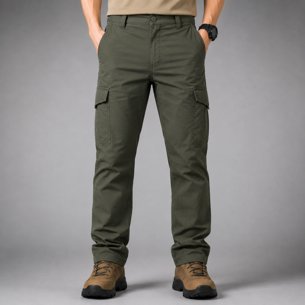 Men's Waterproof Tactical Cargo Pants – Built for Urban and Outdoor Performance