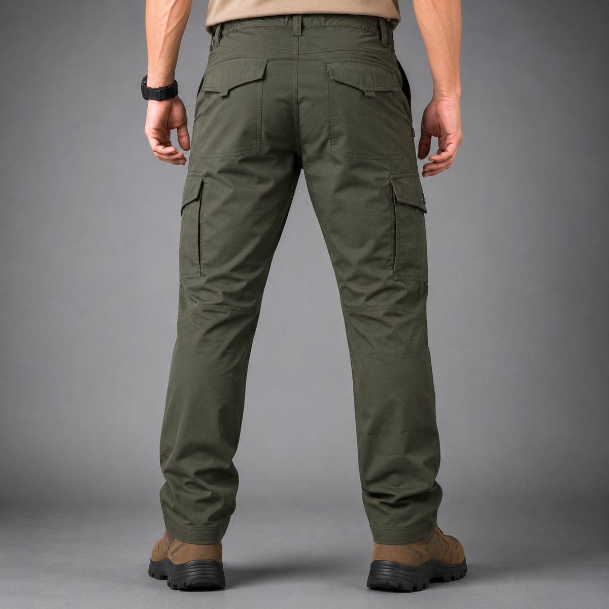 Men's Waterproof Tactical Cargo Pants – Built for Urban and Outdoor Performance