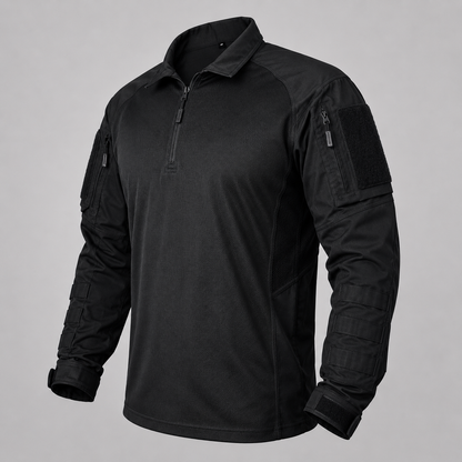 UFS Tactical Combat Shirt with Elbow Pads – Breathable & Stretch Military Shirt