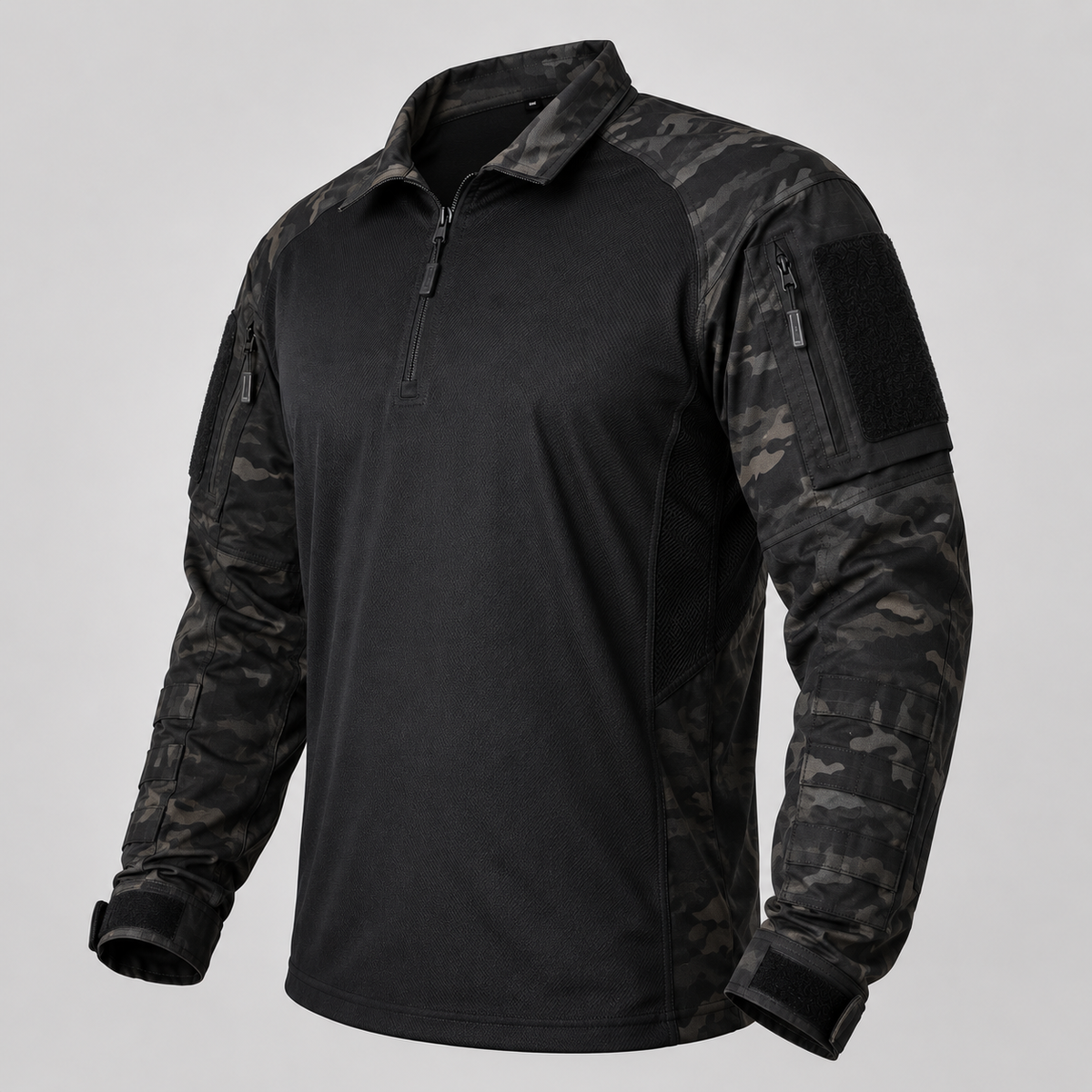 UFS Tactical Combat Shirt with Elbow Pads – Breathable & Stretch Military Shirt