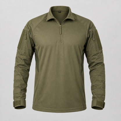 UFS Tactical Combat Shirt with Elbow Pads – Breathable & Stretch Military Shirt
