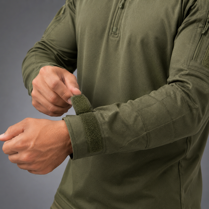UFS Tactical Combat Shirt with Elbow Pads – Breathable & Stretch Military Shirt