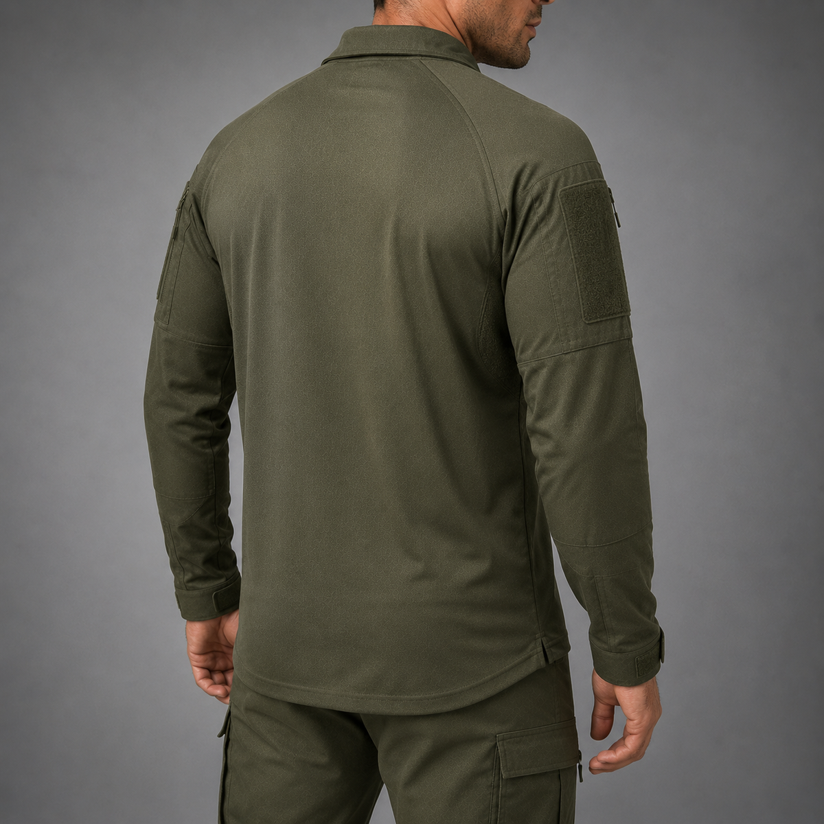 UFS Tactical Combat Shirt with Elbow Pads – Breathable & Stretch Military Shirt