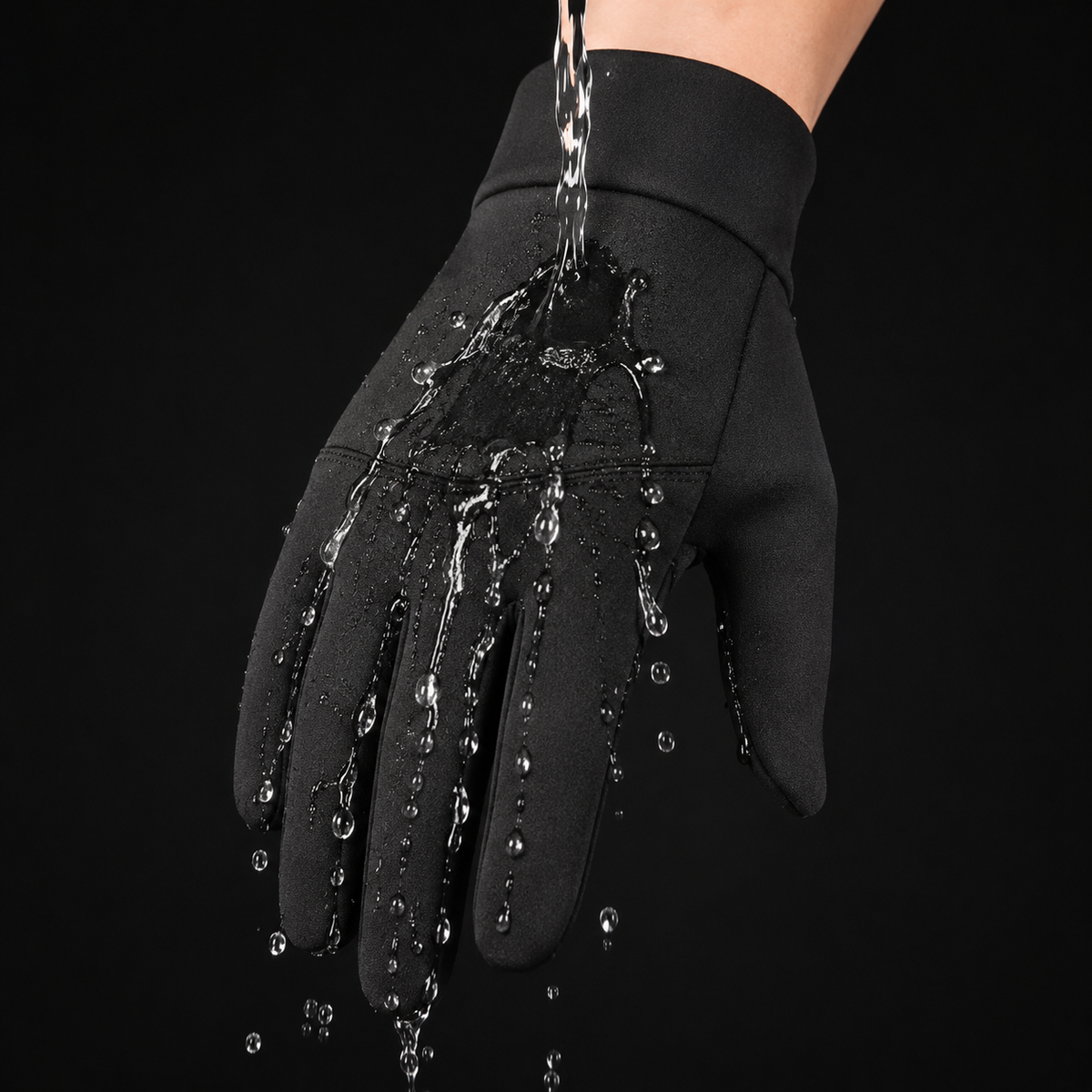 Urban Shield Men’s Thermal Touchscreen Gloves – Anti-Slip and Water-Repellent