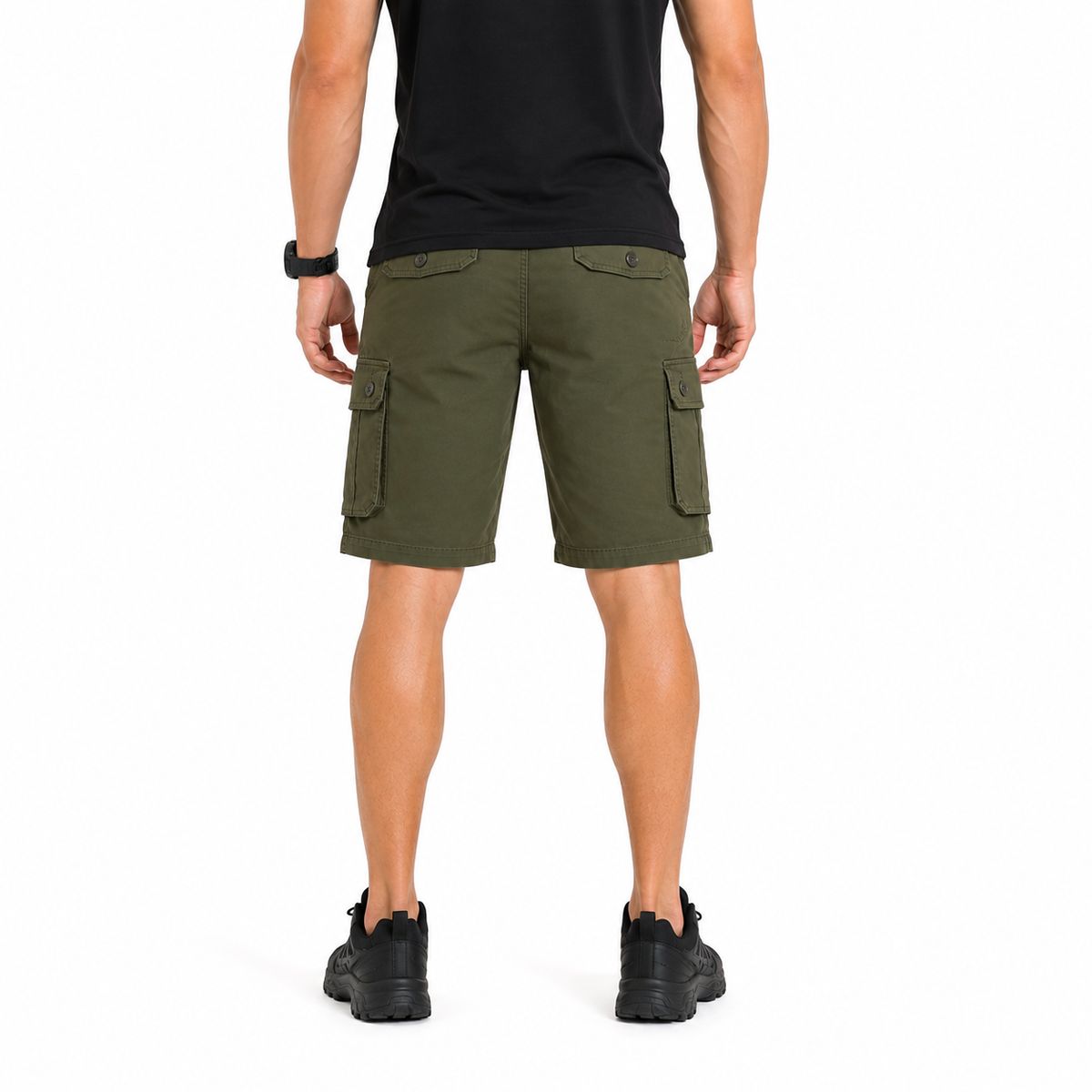 Men's Outdoor Cargo Shorts – Durable Utility Design