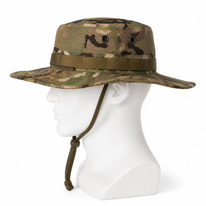 Premium Tactical Boonie Hat for Men – Wide Brim Sun Protection