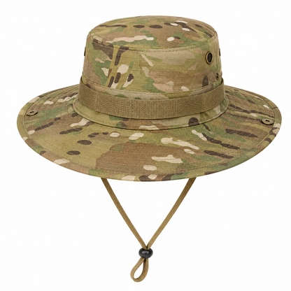 Premium Tactical Boonie Hat for Men – Wide Brim Sun Protection