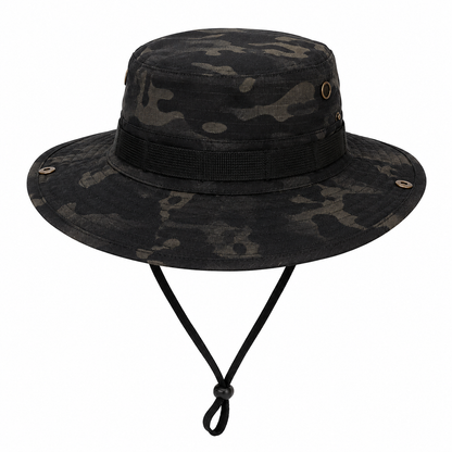 Premium Tactical Boonie Hat for Men – Wide Brim Sun Protection