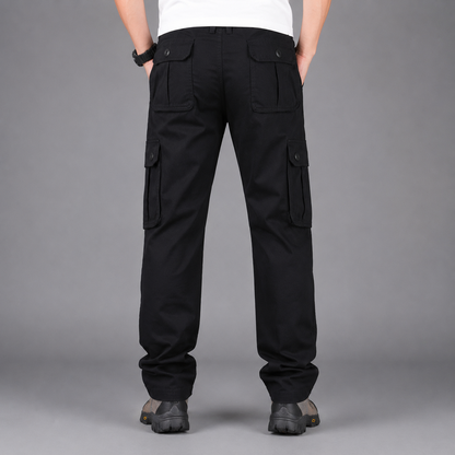 Men's Tactical Cargo Pants – Durable Cotton Outdoor Hiking Trousers