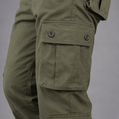 Men's Tactical Cargo Pants – Durable Cotton Outdoor Hiking Trousers
