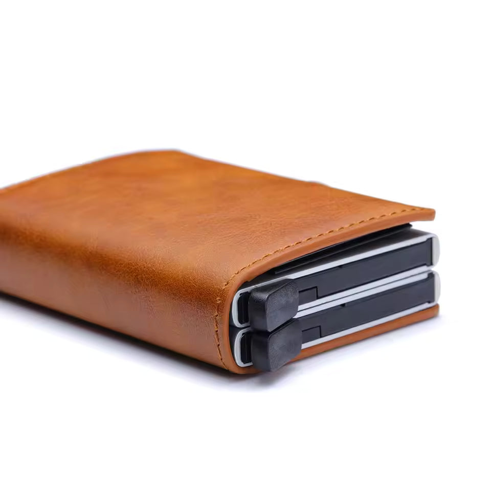Premium RFID Wallet for Men – Slim Card Holder with Digital Theft Protection