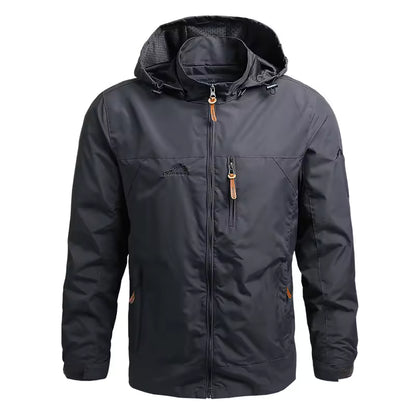 Men's Waterproof Windbreaker Jacket with Hood – Premium Outdoor Gear