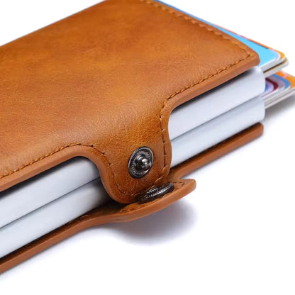 Premium RFID Wallet for Men – Slim Card Holder with Digital Theft Protection