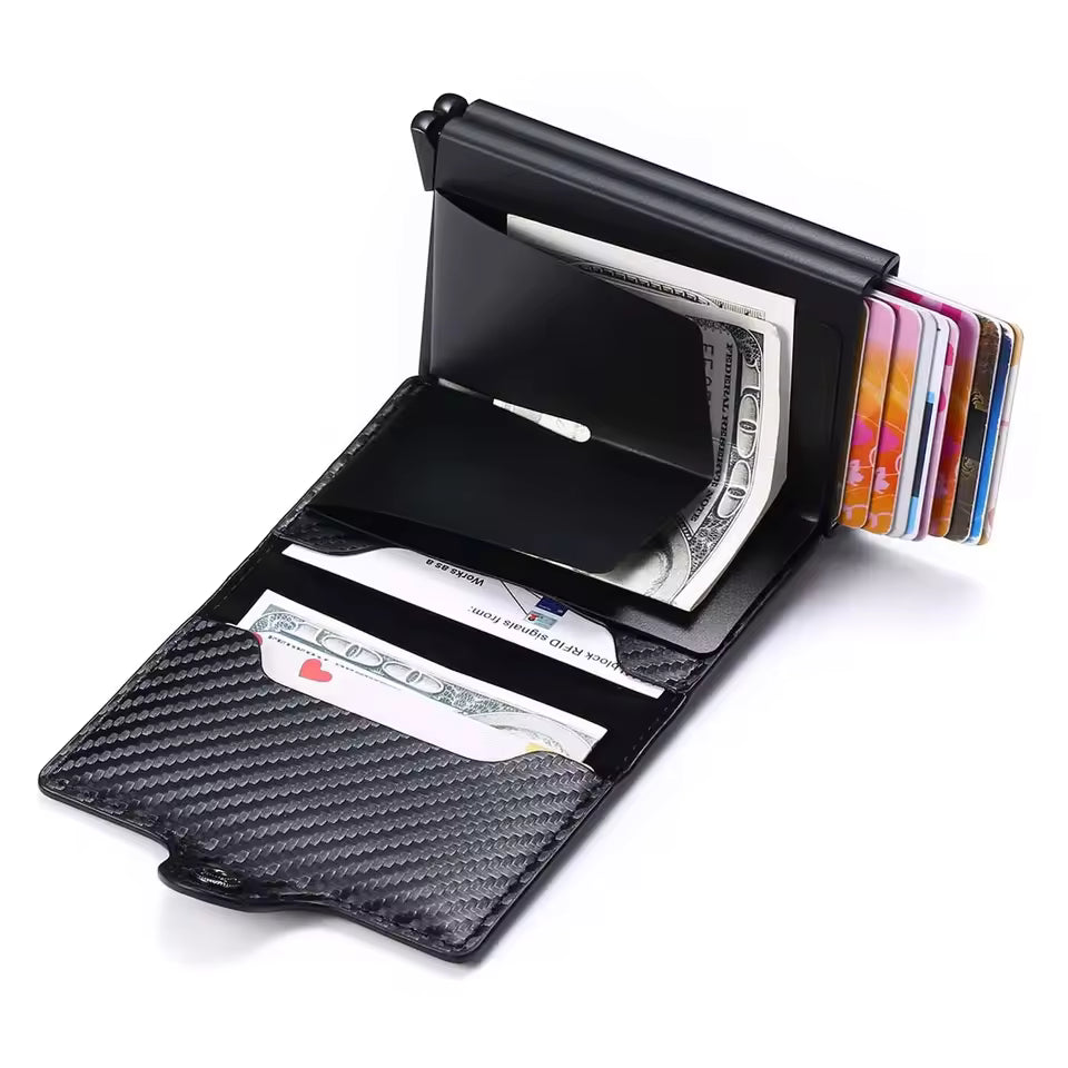 Premium RFID Wallet for Men – Slim Card Holder with Digital Theft Protection