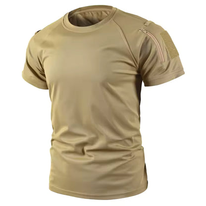Men's Tactical Quick-Dry T-Shirt – Breathable Outdoor Performance Shirt