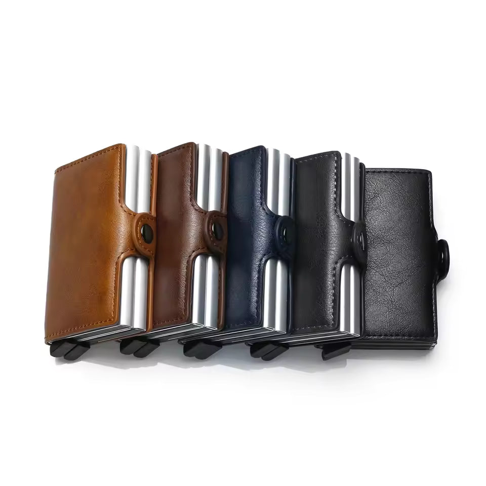 Premium RFID Wallet for Men – Slim Card Holder with Digital Theft Protection