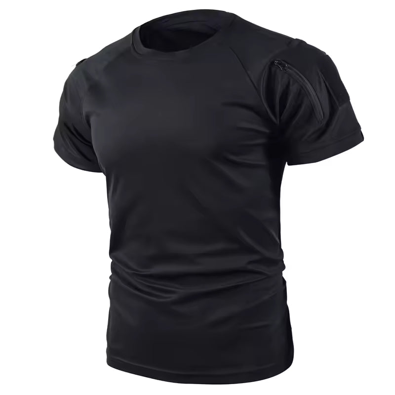 Men's Tactical Quick-Dry T-Shirt – Breathable Outdoor Performance Shirt