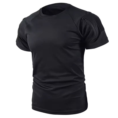 Men's Tactical Quick-Dry T-Shirt – Breathable Outdoor Performance Shirt