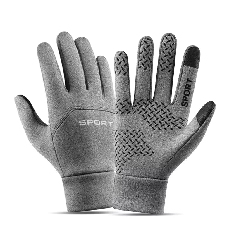 Urban Shield Men’s Thermal Touchscreen Gloves – Anti-Slip and Water-Repellent